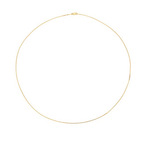 Halsband OMTANKE i äkta silver 60cm