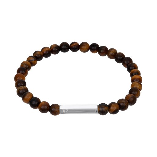 Kularmband i tigeröga 17,5cm