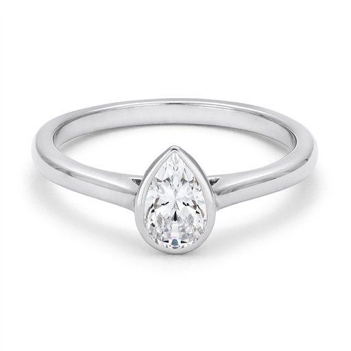 Ring med labbodlad diamant Nova