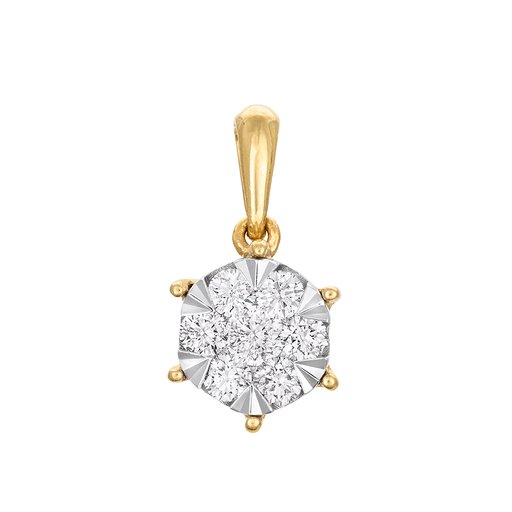 Diamanthänge i 18K guld med flera diamanter Diamanthänge i 18K guld med flera diamanter
