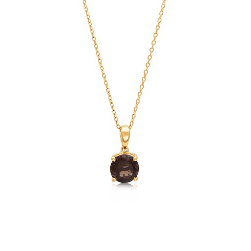 Halsband Espresso i 14K guld