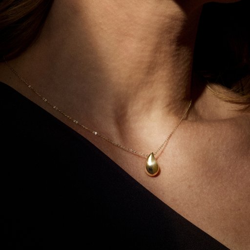 Halsband Drop i 14K guld