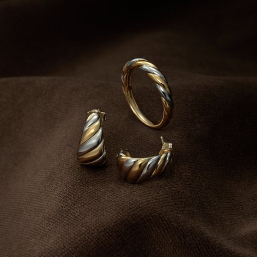 Ring Croissant i 14K guld