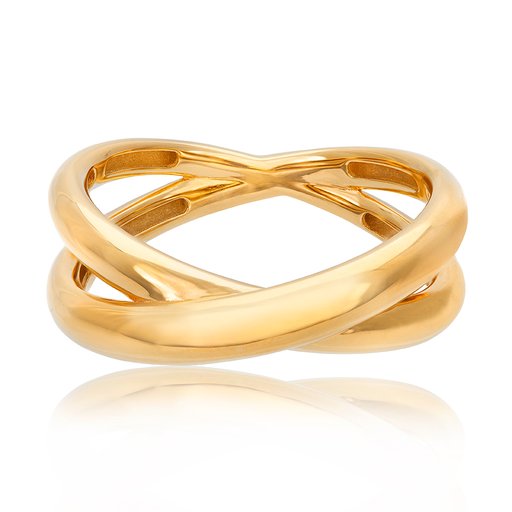 Ring Crossover i 14K guld