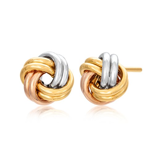 Örhängen Knot i 14K guld