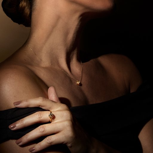 Halsband Knot i 14K guld