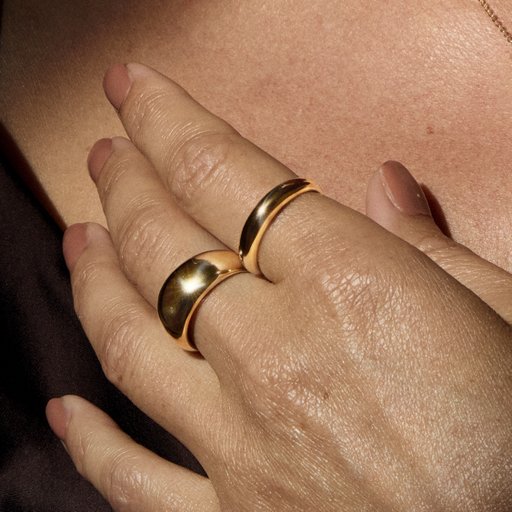 Ring Bold Gold Small i 14K guld