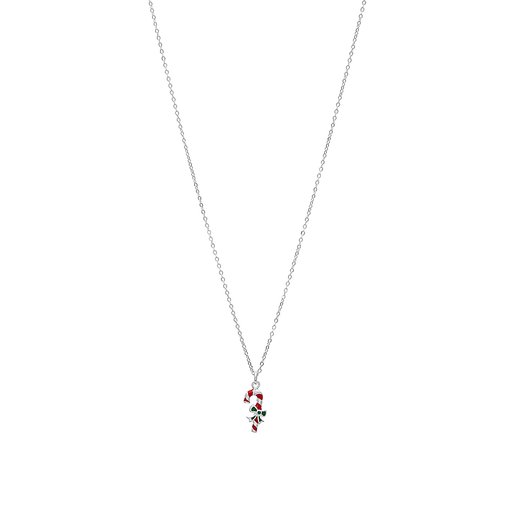 Halsband med polkagrisstång