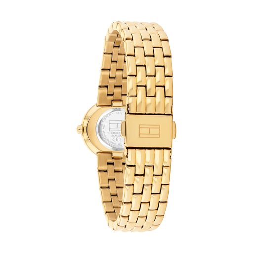 Stålklocka med rund urtavla