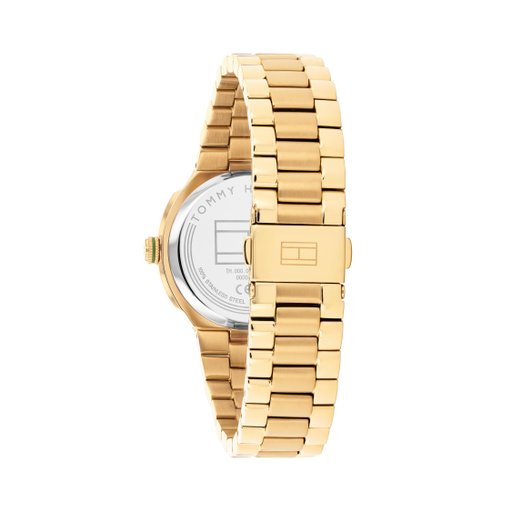 Stålklocka med rund urtavla