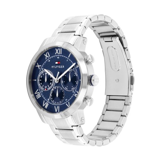 Stålklocka med länk