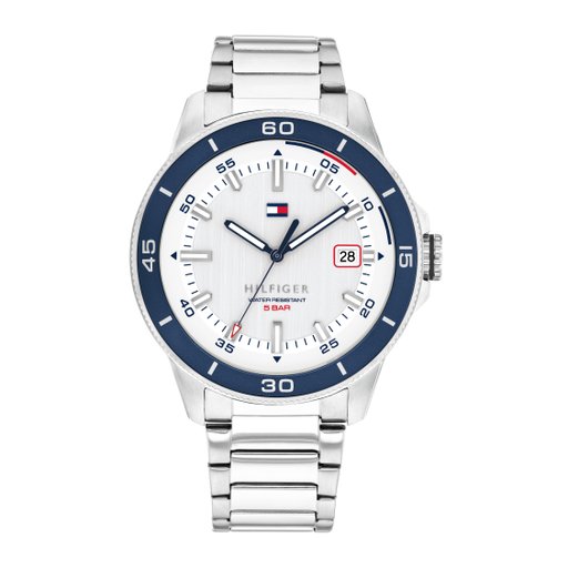 Stålklocka med länk