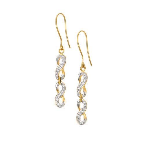 Örhängen i 18K guld