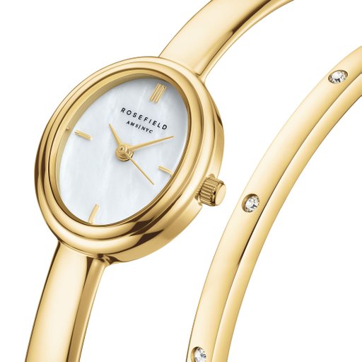 Set klocka och armband Bangle