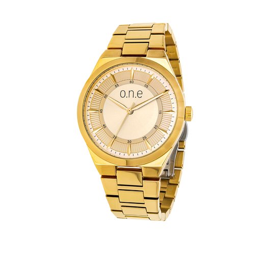 Klocka med länkarmband