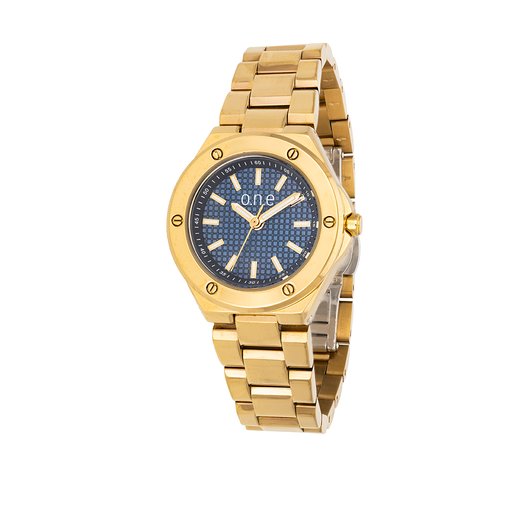 Klocka med länkarmband