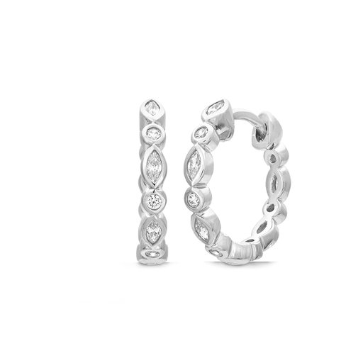 Örhängen VÄNLIGHET i äkta silver