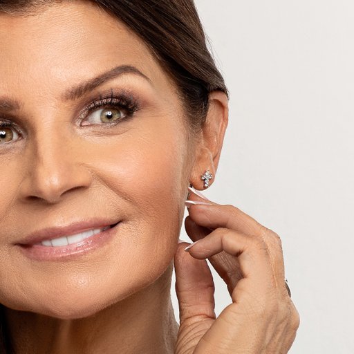 Örhängen EVIGHET i äkta silver