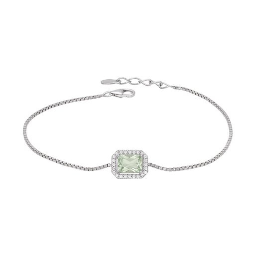 Armband i äkta silver med ametist