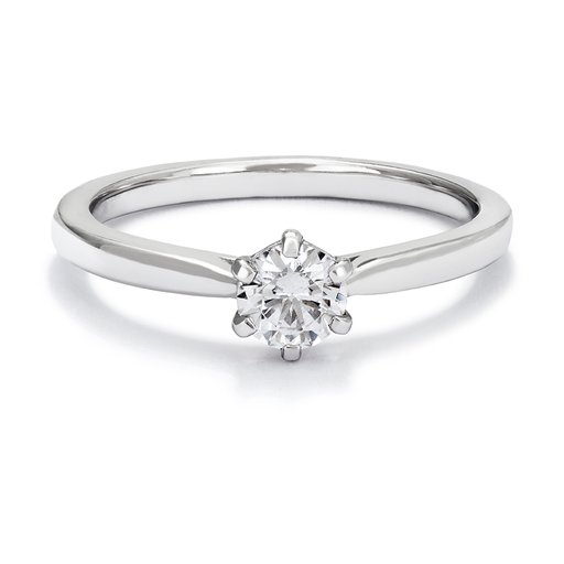 Ring med labbodlad diamant Polaris