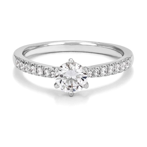 Ring med labbodlade diamanter Vega