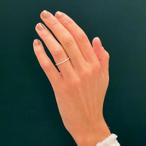 Ring med labbodlade diamanter Capella