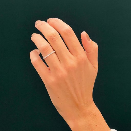 Ring med labbodlade diamanter Capella