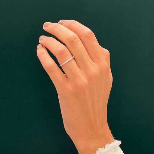 Ring med labbodlade diamanter Capella