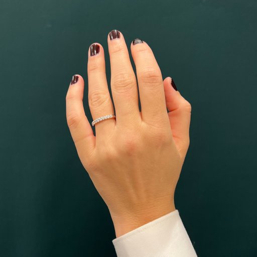 Ring med labbodlade diamanter Capella