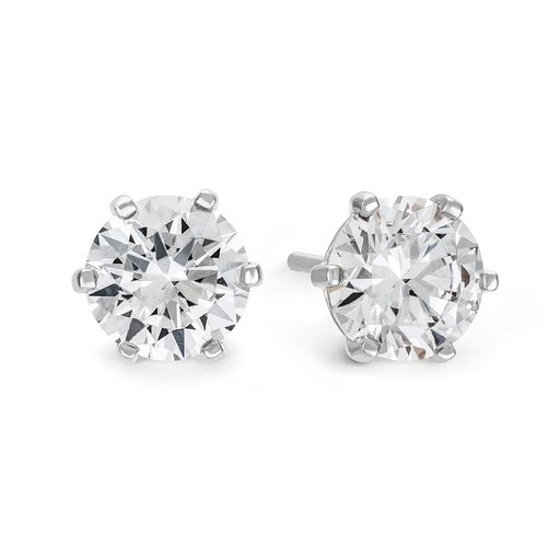 Örhängen med labbodlade diamanter Polaris