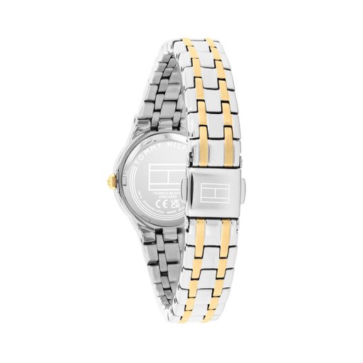 Stålklocka med rund urtavla