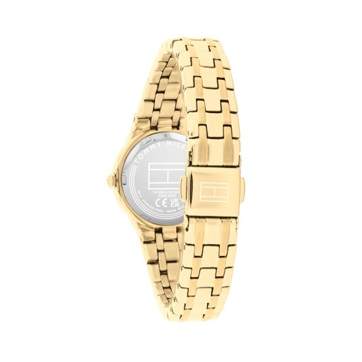 Stålklocka med rund urtavla