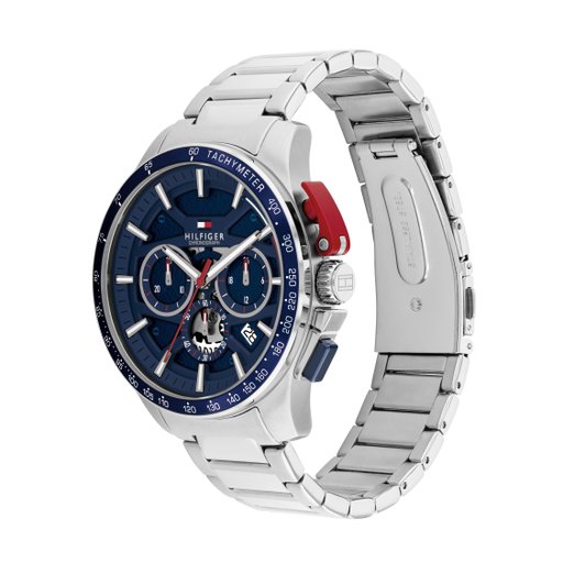 Stålklocka med länk