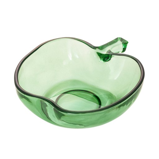 Skål i glas Äpple