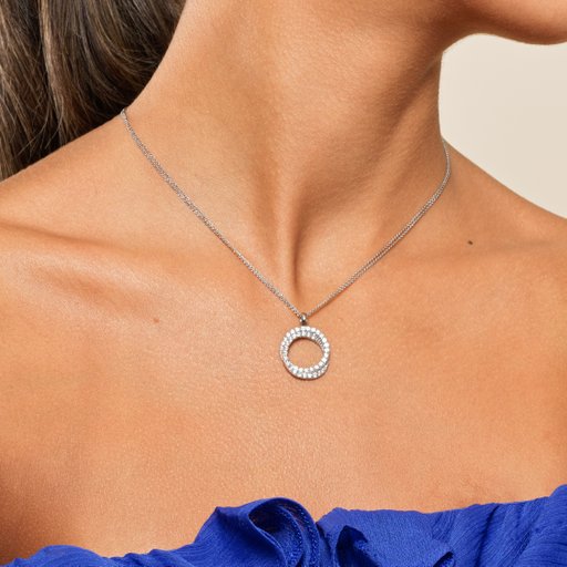 Halsband i äkta silver