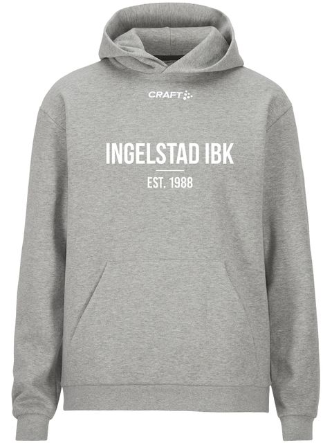 Craft Hoodtröja COMMUNITY 2.0, Grey - Supporter (Ingelstad IBK)