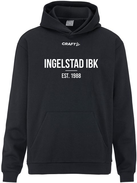 Craft Hoodtröja COMMUNITY 2.0, Black - Supporter (Ingelstad IBK)