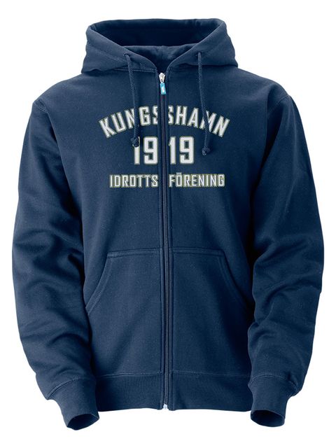 SW Parry Zip Hood Marinblå (Kungshamns IF)