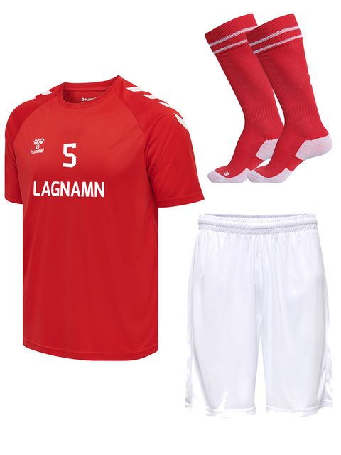 HUMMEL MATCHPAKET CORE XK - Röd