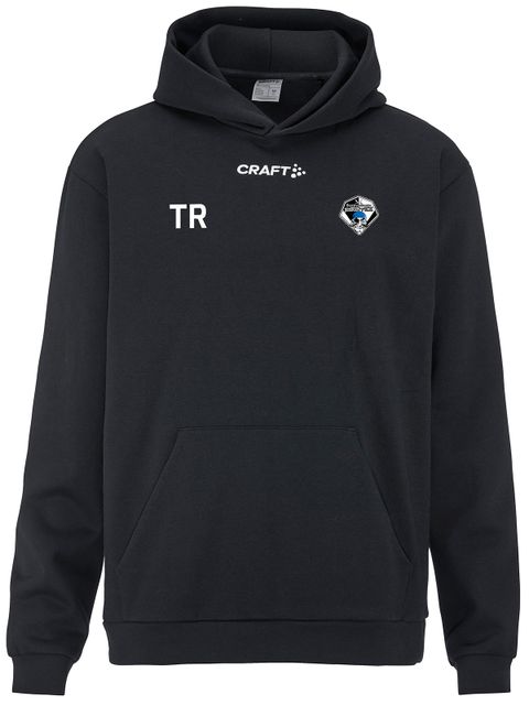 Craft Hoodie COMMUNITY 2.0, Black - small logo (IBF Älvstranden)