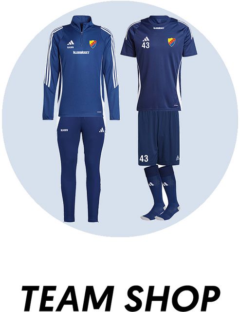 Custom team training clothes – explore our club shops