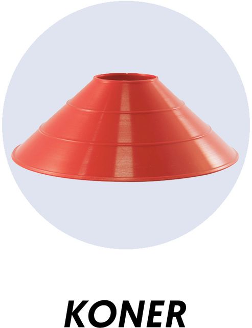 Köp fotbollskoner, träningskoner och markeringskoner