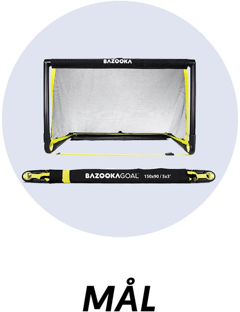 Pop-up fotbollsmål. Se våra bazookamål här.