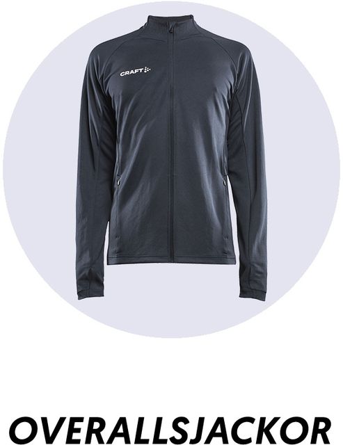 Overallsjackor för träning och uppvärmning