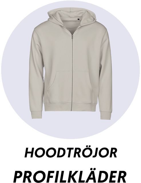 Profilhoodies för lag, företag och skolor