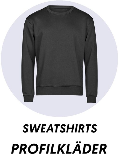 Sweatshirts för tryck till företag och lag