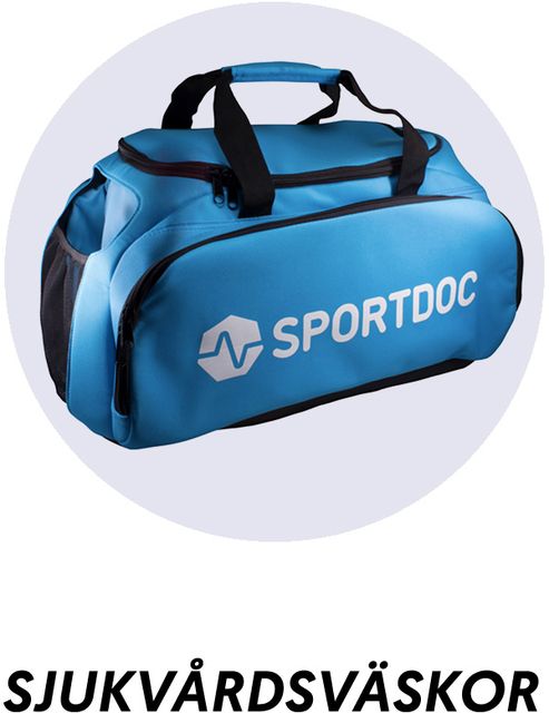 Sjukvårdsväska för träning, match och akuta behov