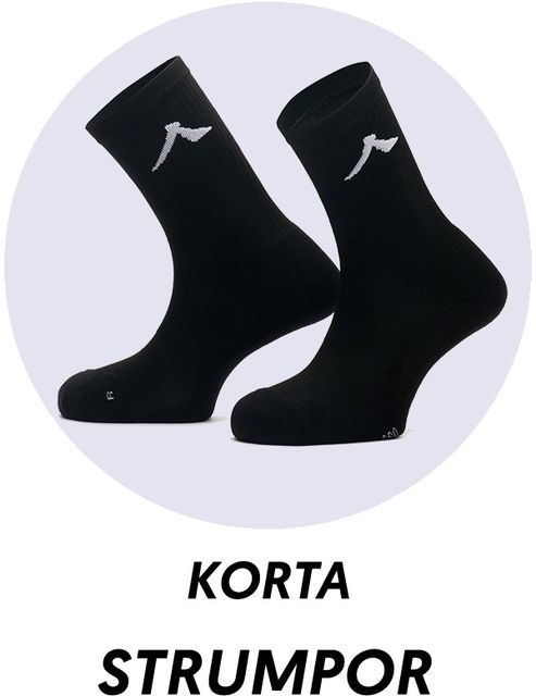 Korta strumpor för sport och aktivitet