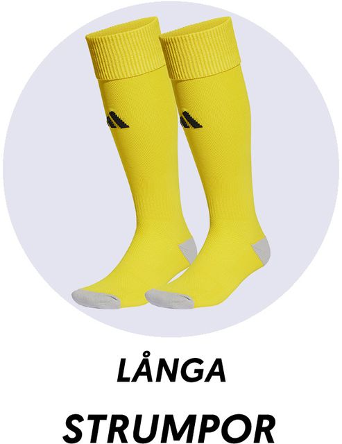 Långa strumpor för match och träning