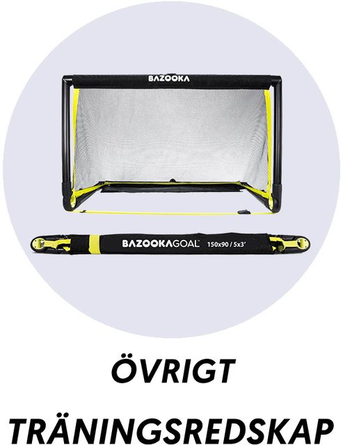 Pop up-mål och redskap för smart träning